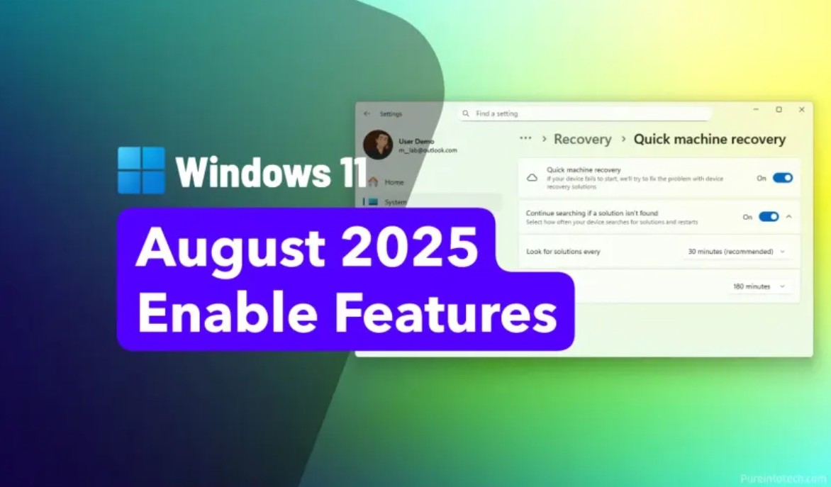 Windows 11 August 2025 Update